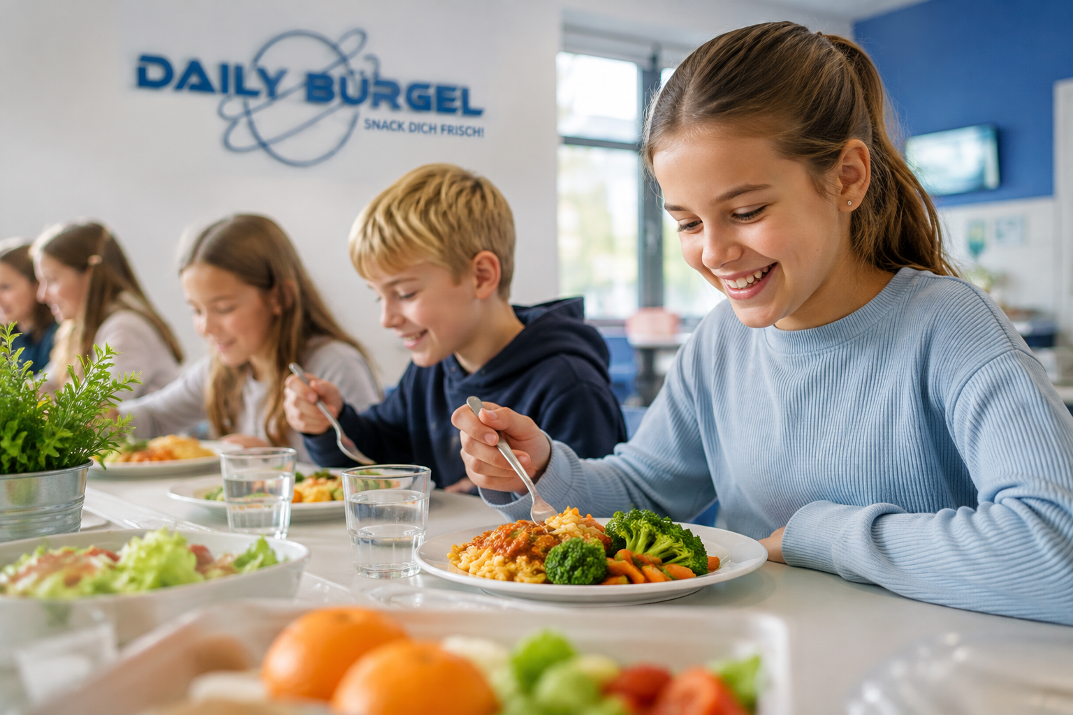 Schule in Café Daily Bürgel